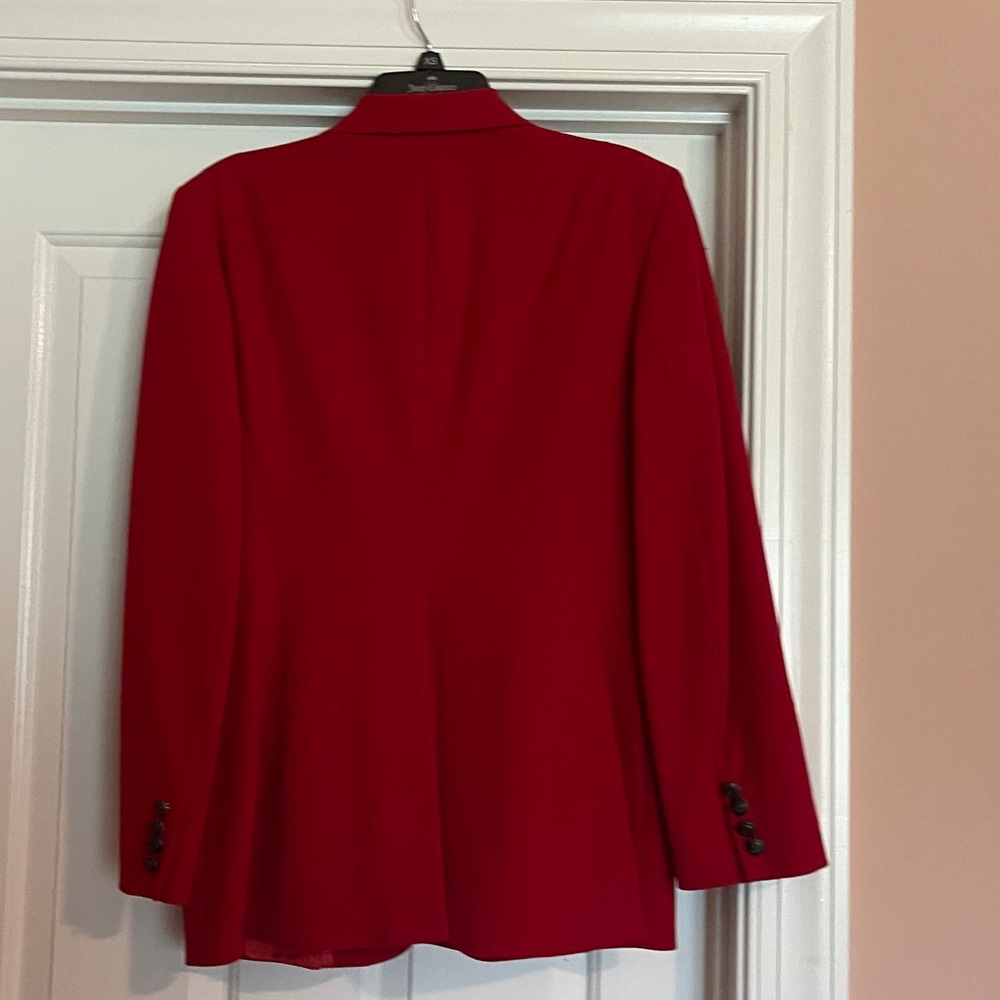 Ralph Lauren Scarlet Blazer Size 8 - Picture 2 of 3
